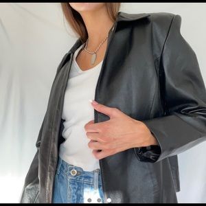 Vintage leather jacket